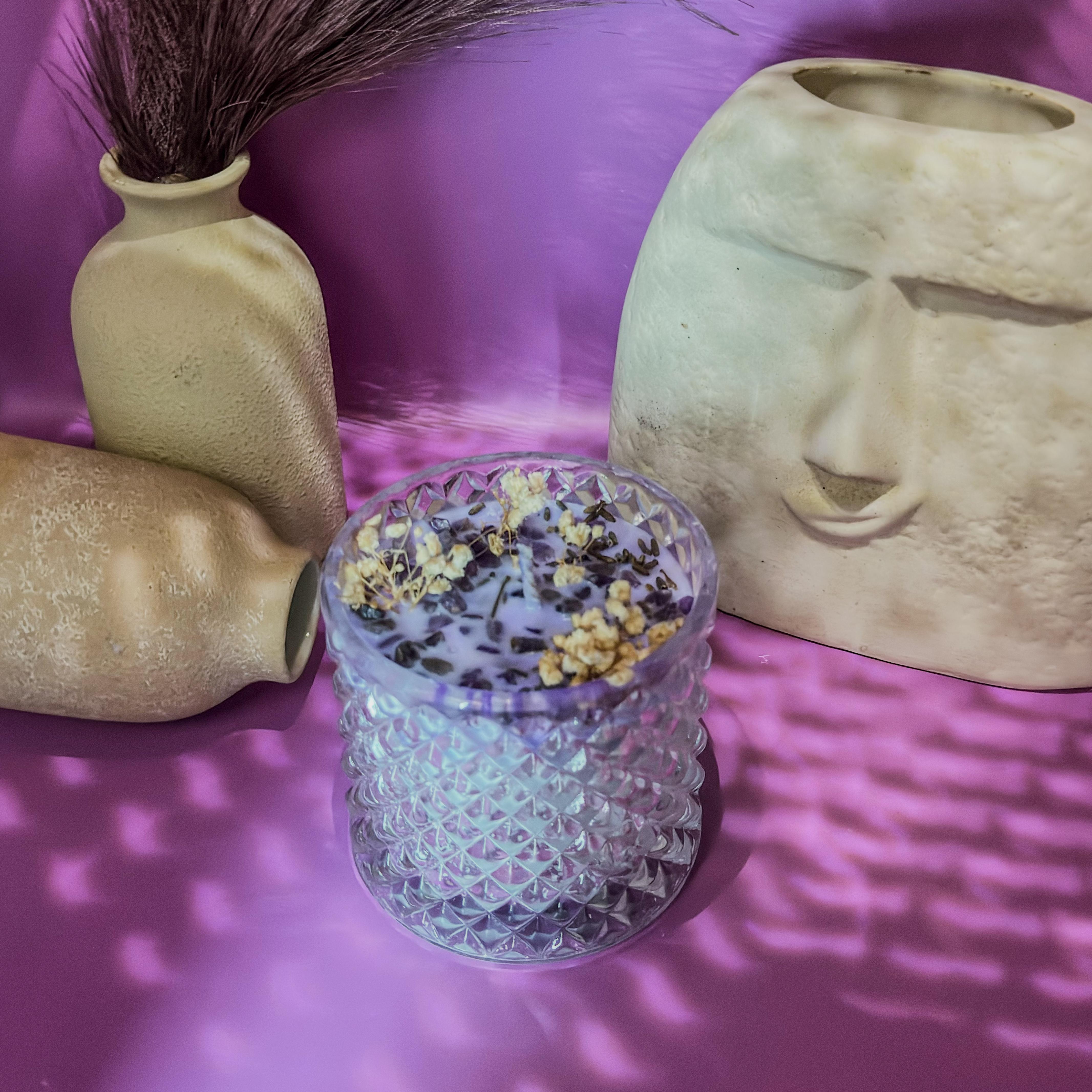 Crystal Infused Candles