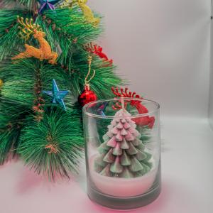 Snow-Kissed Pine Jar Candle