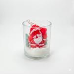 Snowy Santa Jar Candle