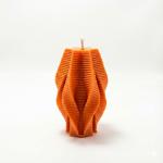 Amber Origami Glow Candle