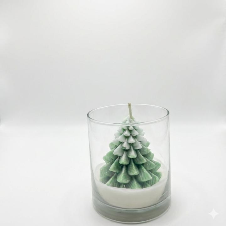 Snow-Kissed Pine Jar Candle