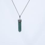 Dark Green Aventurine Pendant | Stone of Growth
