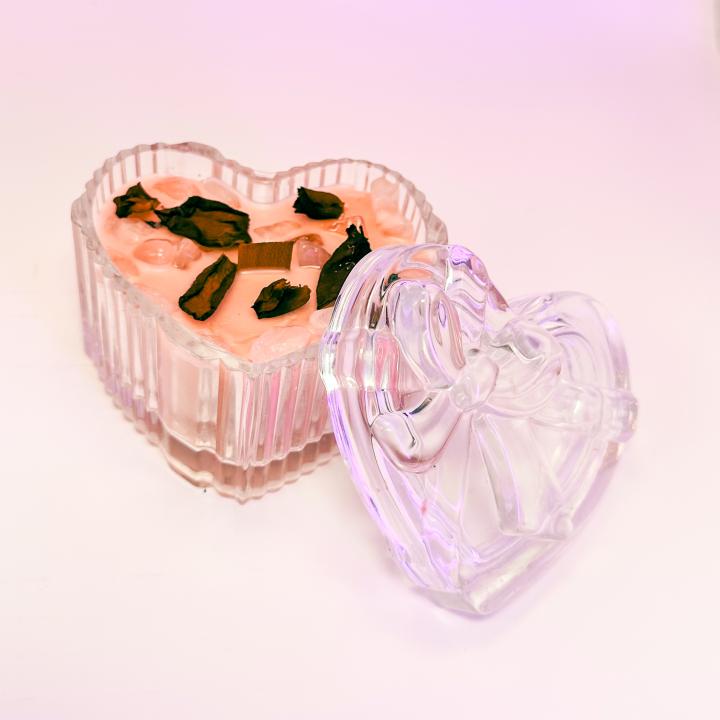 Soul Embrace Crystal Infused Candle | Inner Peace