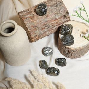 Moss Agate Tumble | Growth & Grounding