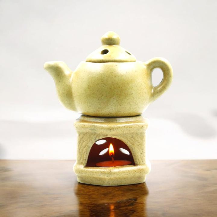 Tea Pot Ceramic Candle Diffuser | Charm & Warmth