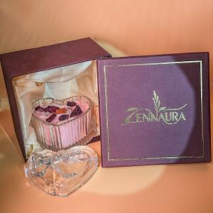 Soul Embrace Crystal Infused Candle | Inner Peace