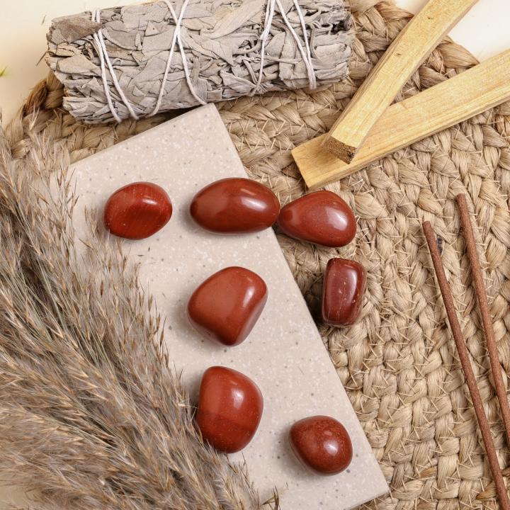 Red Jasper Tumble | Strength & Stability