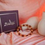 Rudraksha and Citrine Bracelet | Abundance & Protection