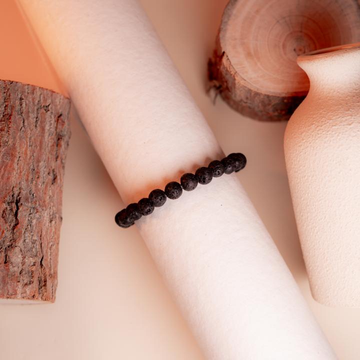 Lava Stone Bracelet | Grounding Energy
