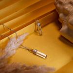 Clear Quartz Pencil Pendant | Focus Amplifier