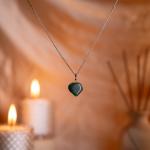 Malachite Heart Pendant | Heart of Transformation