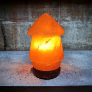 Tower Shaped Himalayan Rock Salt Crafted Lamp | Focus & Clarity