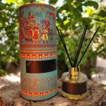 White Oudh Reed Diffuser Set | Elegance & Serenity