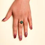 Green Aventurine Ring | Fortune & Growth