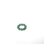 Green Aventurine Beads Ring | Prosperity & Luck