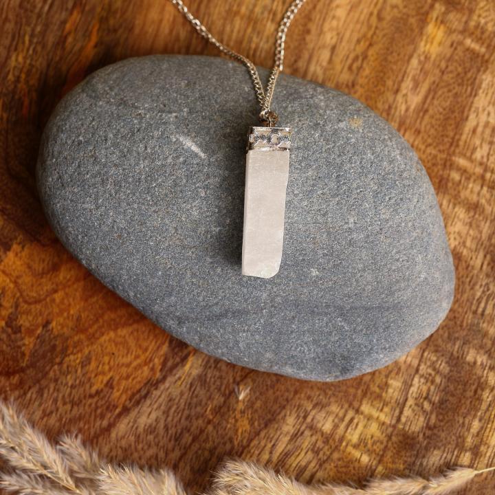 Selenite Pendant | Radiance of Purity
