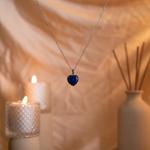 Lapis Lazuli Heart Pendant | Heart of Wisdom