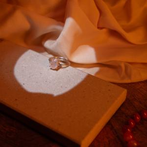 Rose Quartz Ring | Unconditional Love