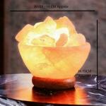 Fire Bowl Himalayan Rock Salt Crafted Lamp | Energy & Warmth