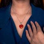 Carnelian Heart Pendant | Heart of Passion