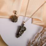Pyrite Raw Pendant | Raw Abundance Power