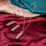 Amazonite Pencil Pendant | Calm Communication Point