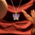 Opalite Butterfly Pendant | Transformation & Joy