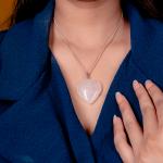 Clear Quartz Heart Pendant | Heart of Clarity