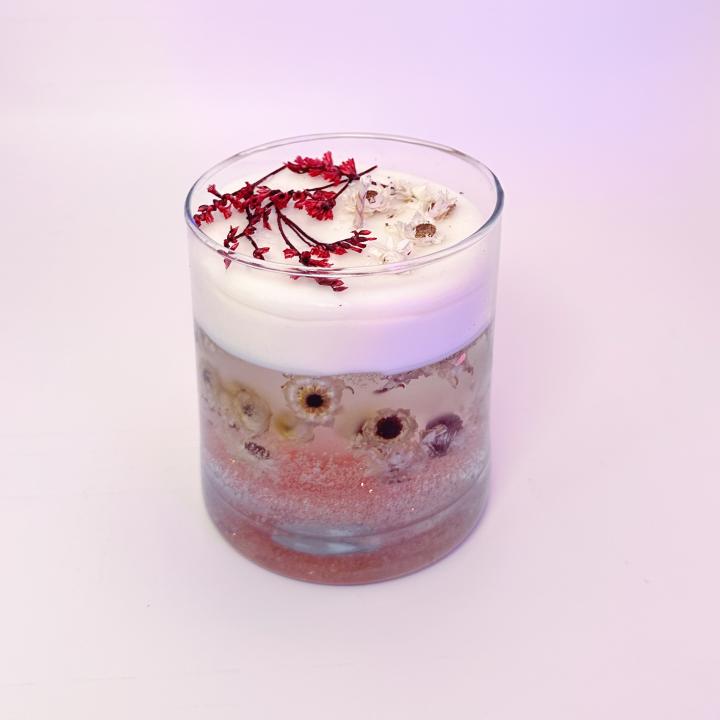 Blooming Serenity Aroma Candle | Tranquil Bloom