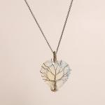 Opalite Heart Pendant | Heart of Light