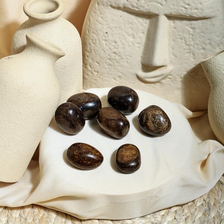 Bronzite Tumble | Grounding & Confidence