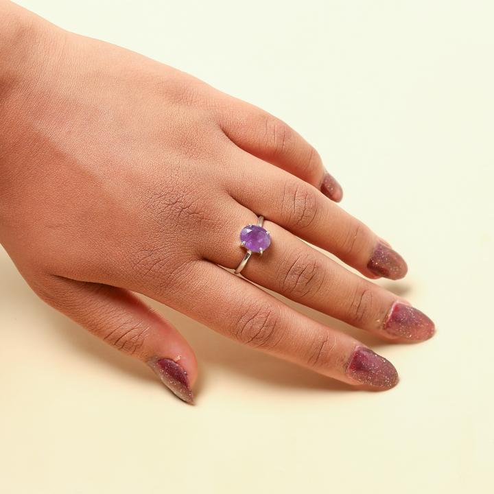 Amethyst Ring | Spiritual Calm