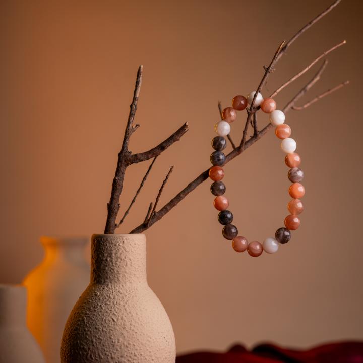 Multi Moonstone Bracelet | Emotional Balance & Intuition