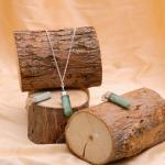 Green Aventurine Pencil Pendant | Focused Growth