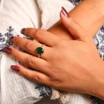 Green Jade Ring | Harmony & Wisdom