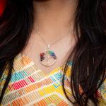 7 Chakra Tree of Life Round Pendant | Balanced Energy Wearable