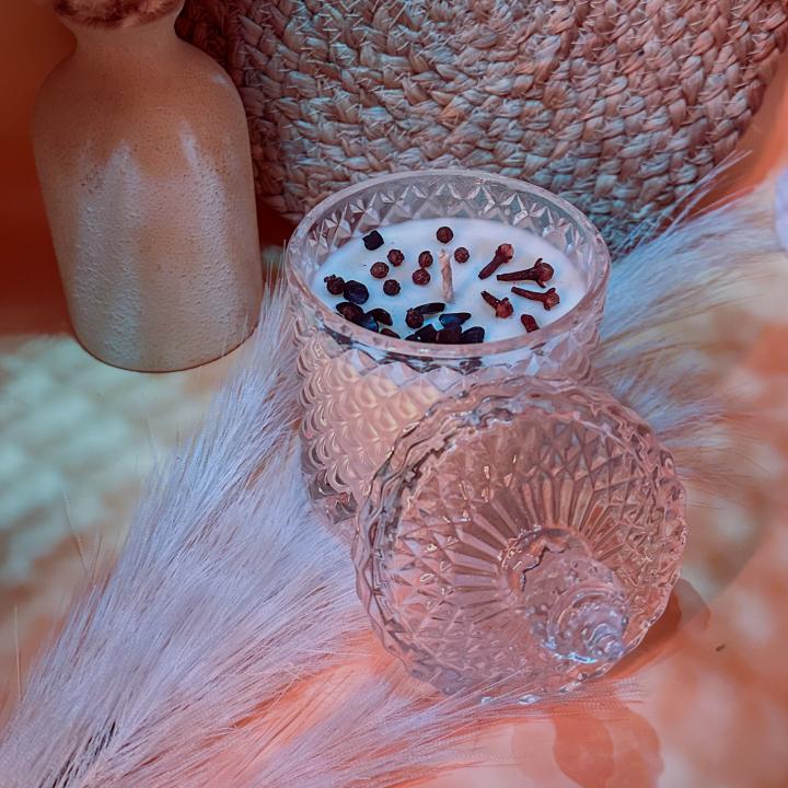 Guardian Light Crystal Infused Candle | Protective Glow