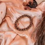 Golden Hematite Bracelet | Confidence & Strength