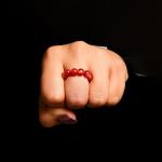 Carnelian Beads Ring | Vitality & Confidence