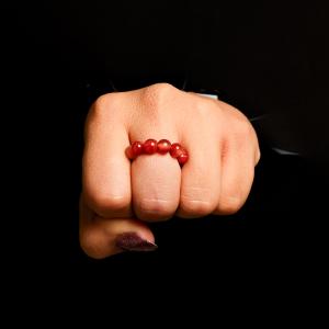 Carnelian Beads Ring | Vitality & Confidence