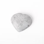 Howlite Heart | Calmness & Awareness