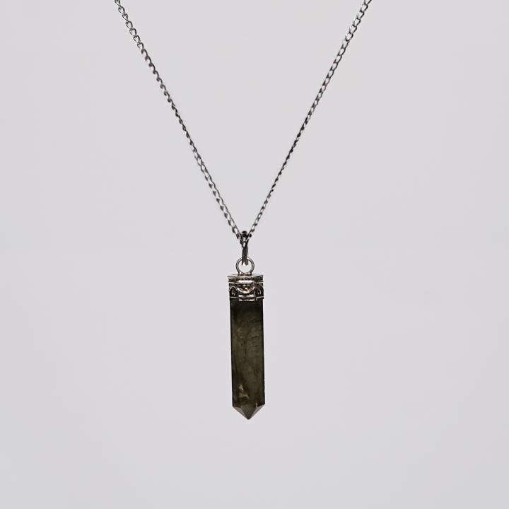 Labradorite Pencil Pendant | Transformation Focus Point