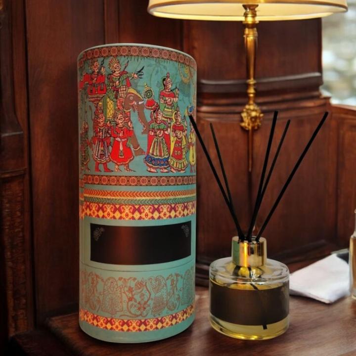 Rose Blush Reed Diffuser Set | Romance & Elegance