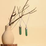 Dark Green Aventurine Pendant | Stone of Growth