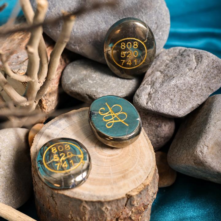 Pyrite Zibu Coin | Abundance & Confidence