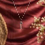 Clear Quartz Pencil Pendant | Focus Amplifier