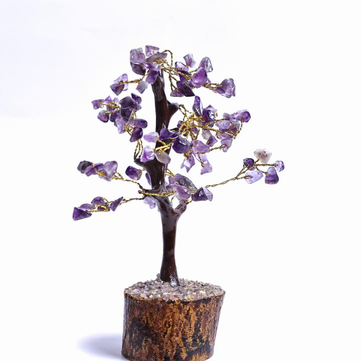 Amethyst Chips Tree | Spiritual Growth & Protection