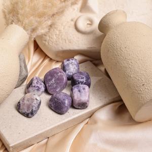 Lepidolite Tumble | Emotional Balance & Serenity