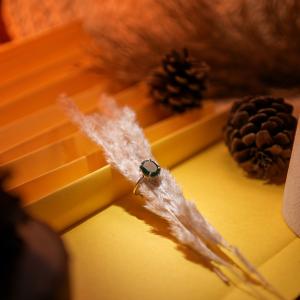 Green Jade Ring | Harmony & Wisdom