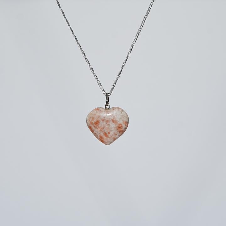 Sunstone Heart Pendant | Heart of Joy
